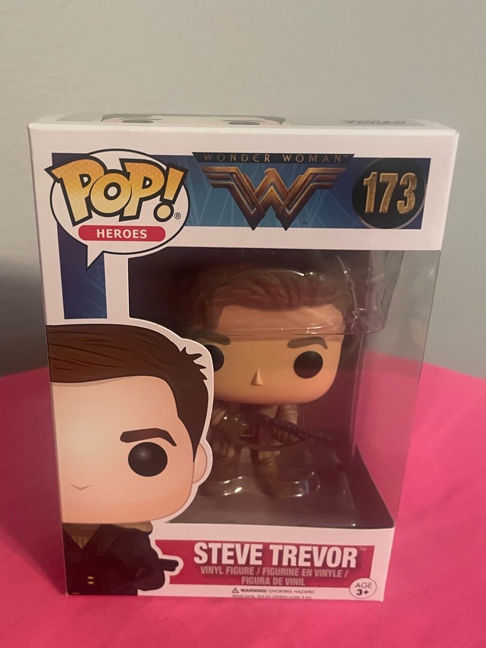 Funko Pop Steve Trevor Vinyl Figure #173 NWOT